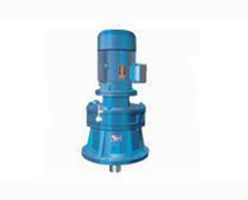 單級立式擺線針輪減速器（帶支架)